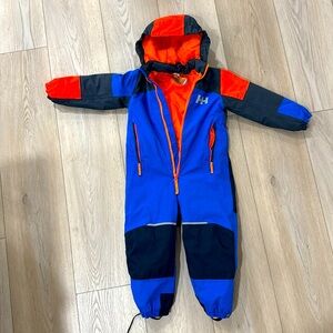 Helly Hansen Rider 2.0 Insulated snow suit kids 104/4 4T like new